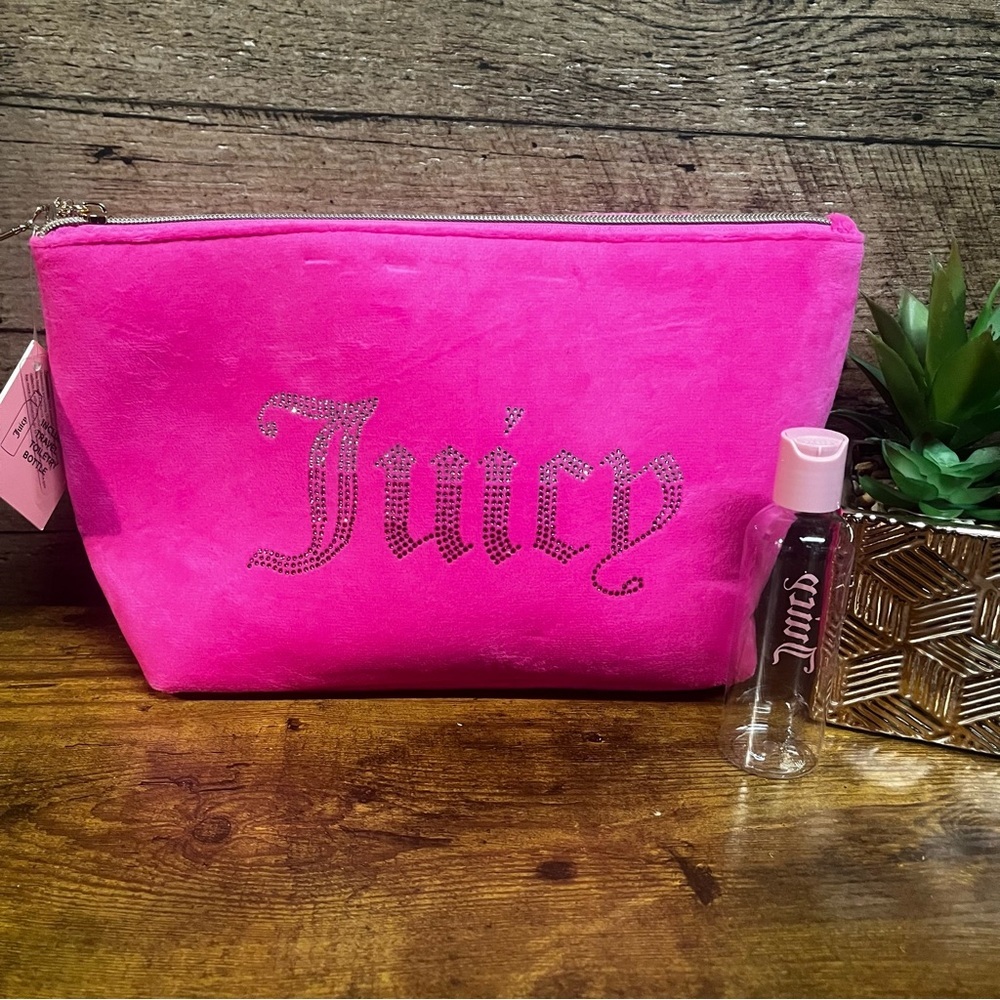 Juicy couture makeup bag